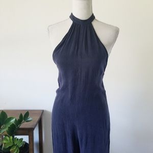 Christy Dawn Dolly Jumper Prussian Blue Jumpsuit M